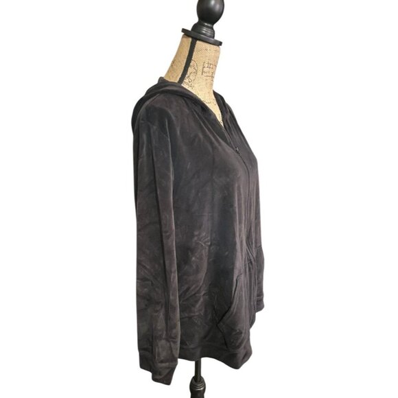 Everlast‎ Zip Up Velour Hoodie - Picture 3 of 6